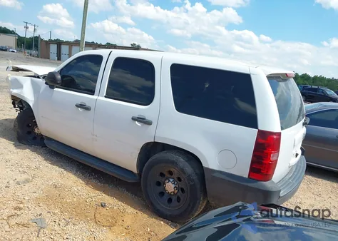 2008 Chevrolet Tahoe Police из США, поврежденный, VIN 1GNEC030X8R240972